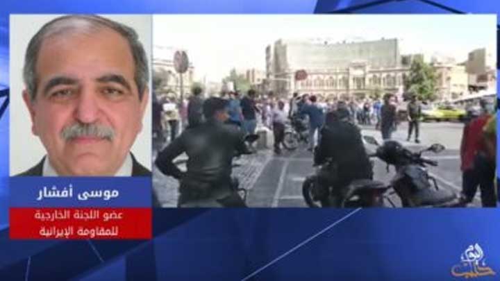 ثنايا الخبر: تظاهرات شعبية في إيران تطالب نظام الحكم بالخروج من سوريا