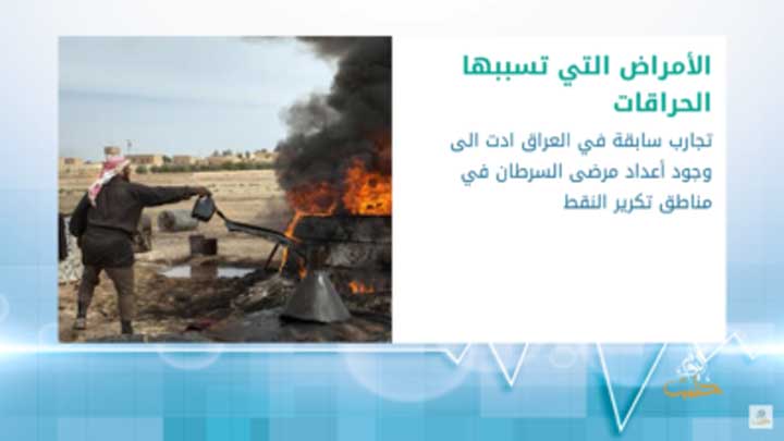 عليكم العافية: مرض السرطان في سوريا بسبب الحراقات الجزء الثاني