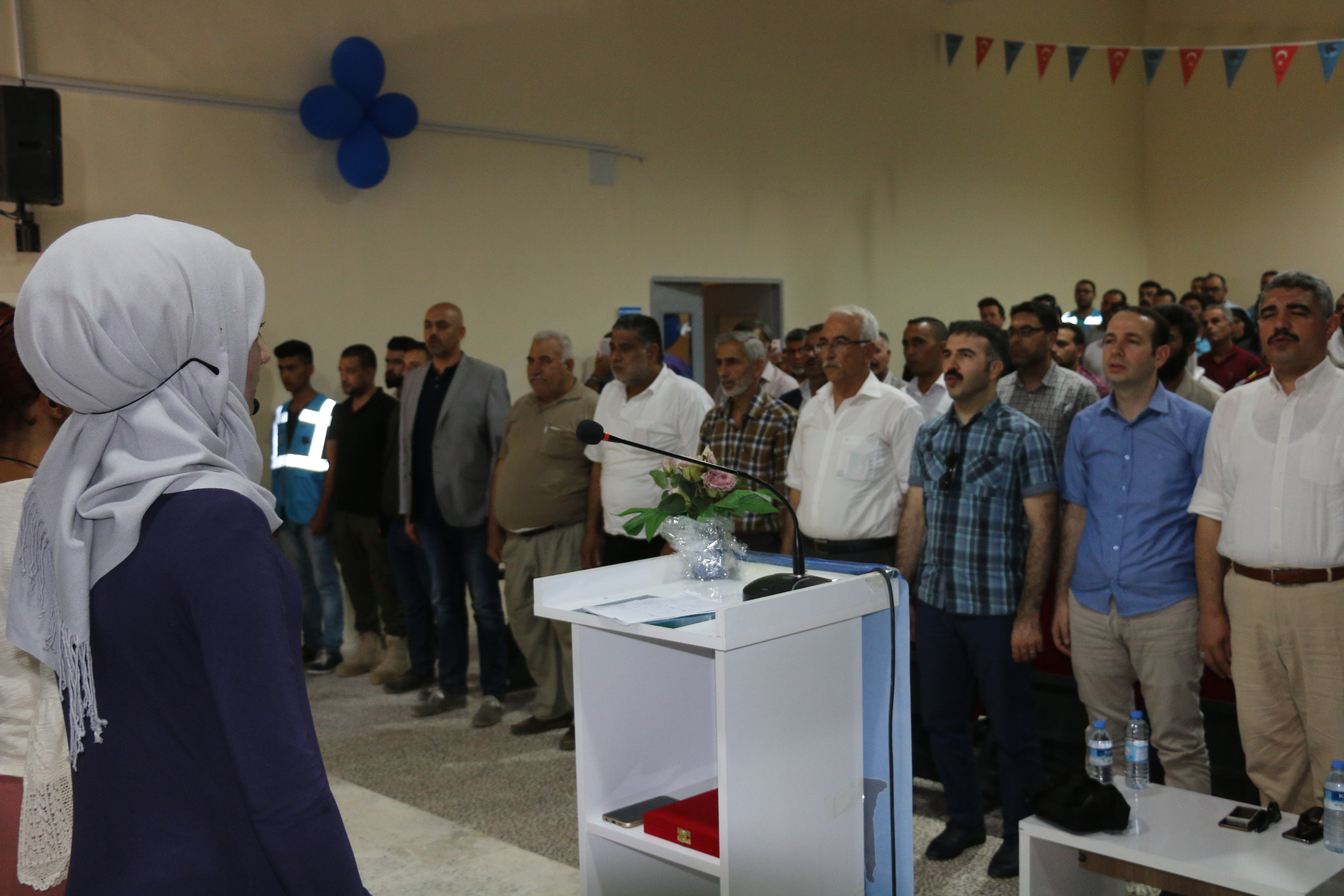 افتتاح المركز الثقافي في بلدة الراعي بريف حلب الشمالي بحضور شخصيات سورية وتركية