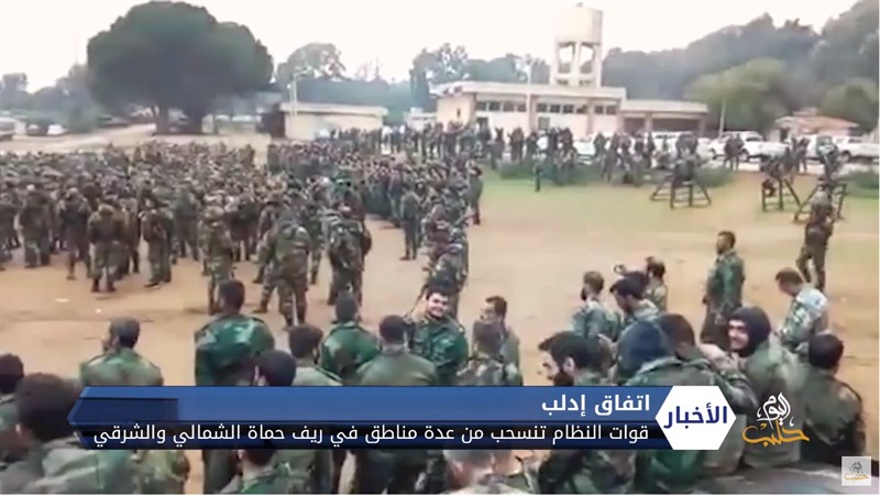 بعد اتفاق إدلب النظام يسحب قواته من عدة مناطق في ريف حماة الشمالي والشرقي