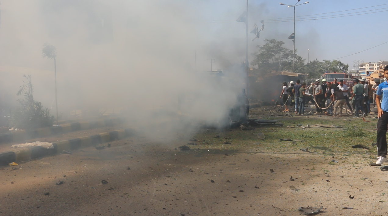 شهداء وجرحى في صفوف المدنيين جراء سلسلة تفجيرات في الشمال السوري