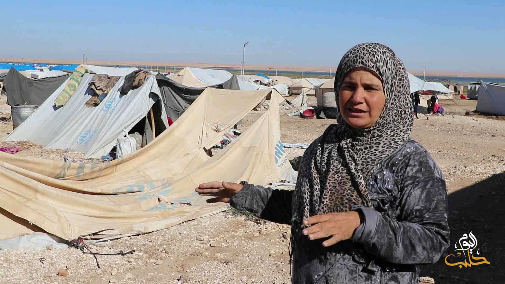 بالصور.. حلب اليوم تزور مخيم السد جنوبي الحسكة وترصد الأوضاع الإنسانية للنازحين