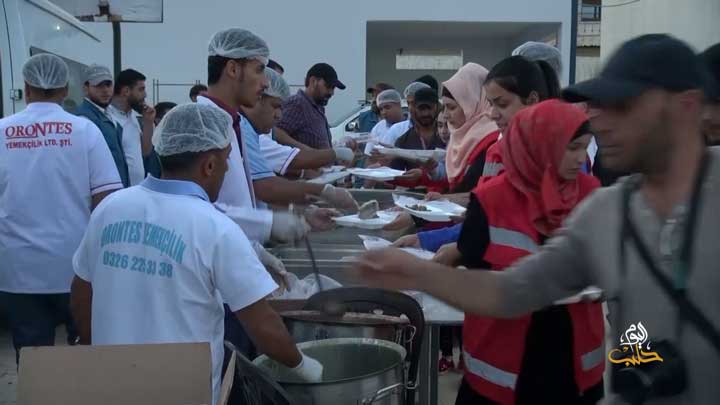 جولات 87 – مأدبة إفطار للأيتام في عفرين
