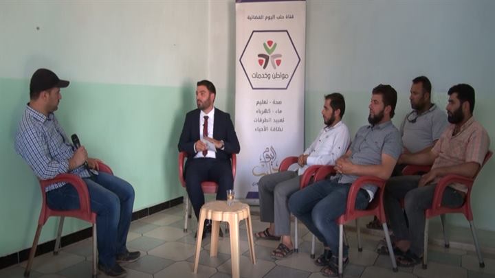 مواطن وخدمات – تردّ شبكة الصرف الصحّي في بلدة الزيادية بريف حلب الشمالي