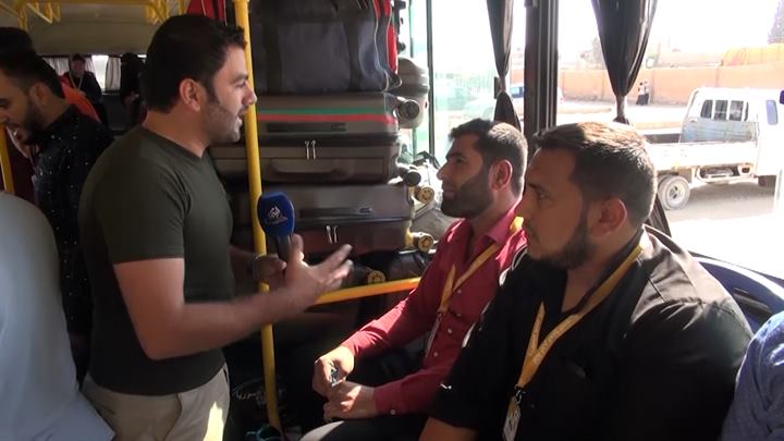 جولات – في معبر باب السلامة مع حجاج بيت الله الحرام