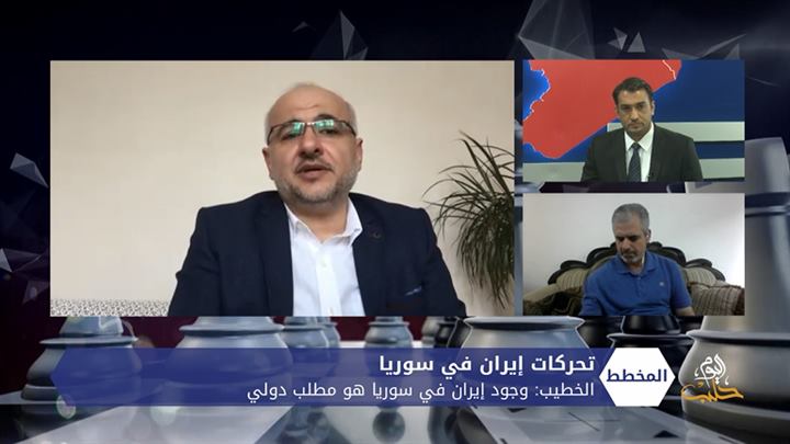 المخطط – تحركات إيران في سوريا