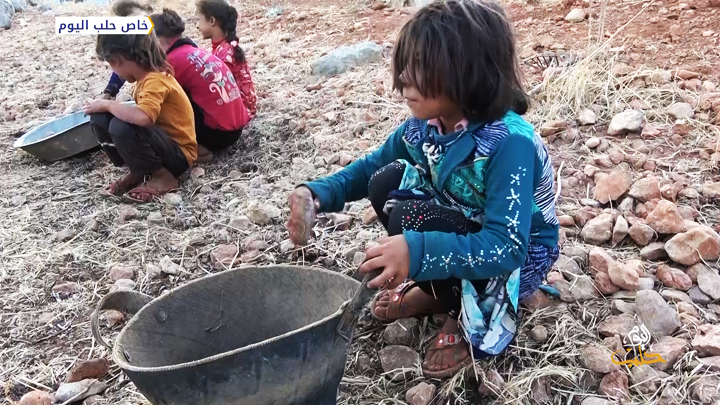 كيف يستعد المهجرون الذين يعيشون تحت أشجار الزيتون في ريف إدلب لفصل الشتاء؟