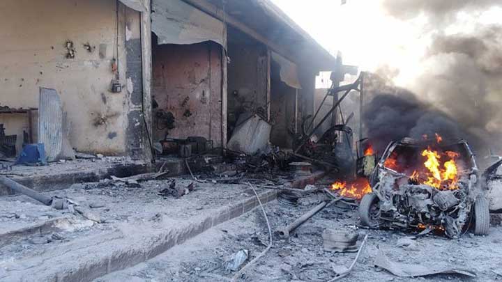 قتلى وجرحى بانفجار بمدينة تل أبيض.. وتركيا تتهم قوات YPG بالوقوف وراءه “فيديو”