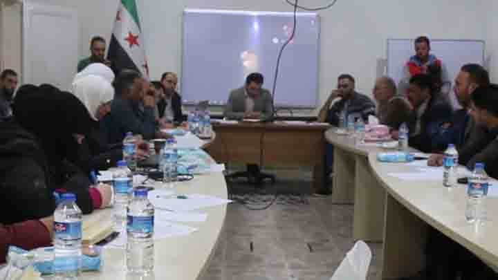 ورشة تشاركية بين أعضاء اللجنة الدستورية ومنظمات المجتمع المدني شمال حلب