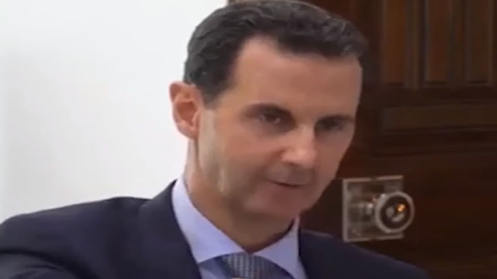 بشار الأسد يتحدث عن السيادة الوطنية ويؤيد مظاهرات الشعوب العربية