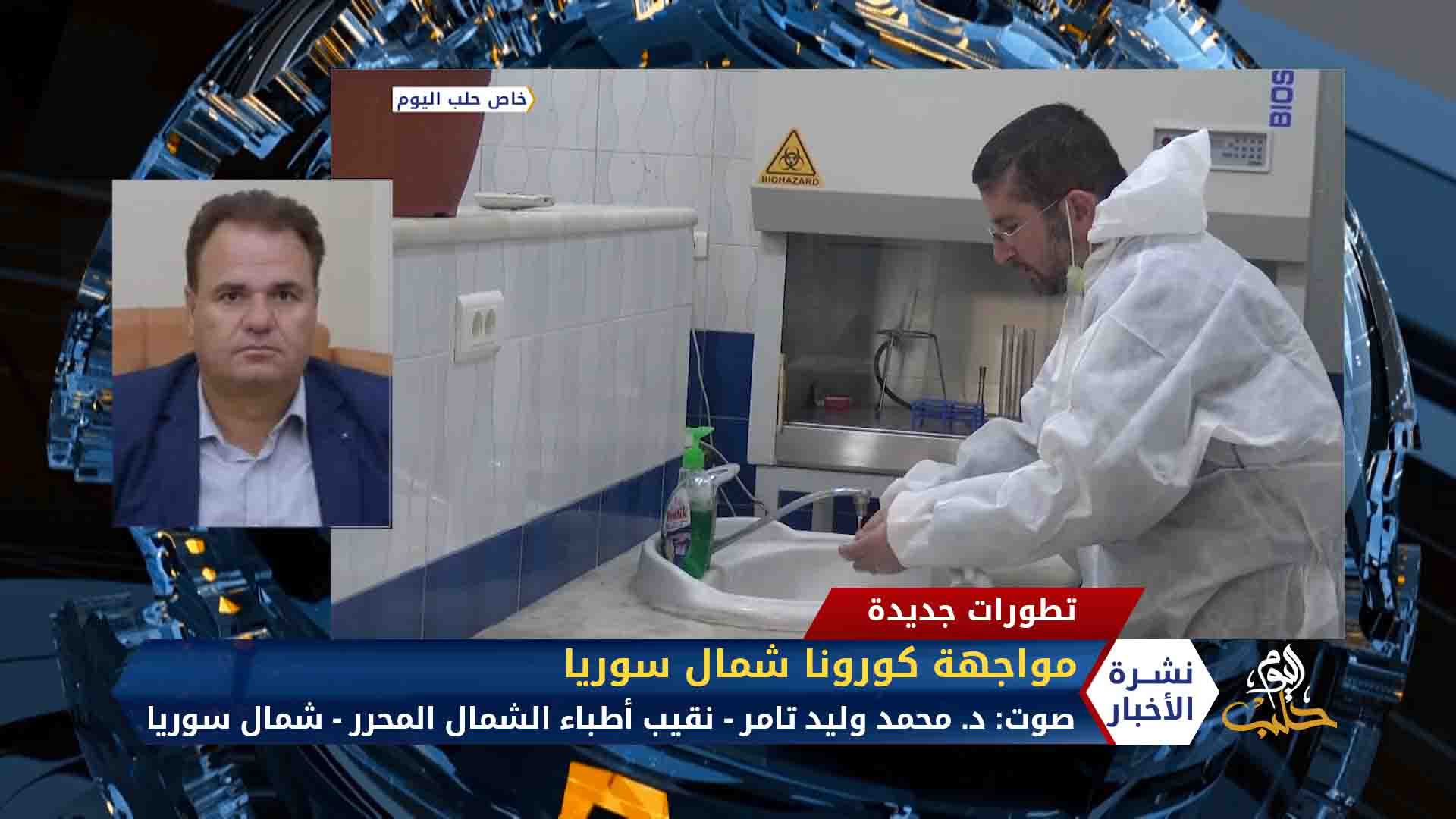 مداخلة د. محمد وليد تامر – إجراءات للحكومة المؤقتة لمنع انتشار “كورونا” شمال سوريا