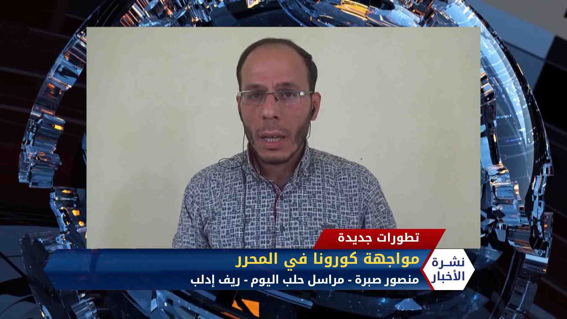 مداخلة منصور صبرة – حملات تطوعية للتوعية بكورونا في مخيمات إدلب