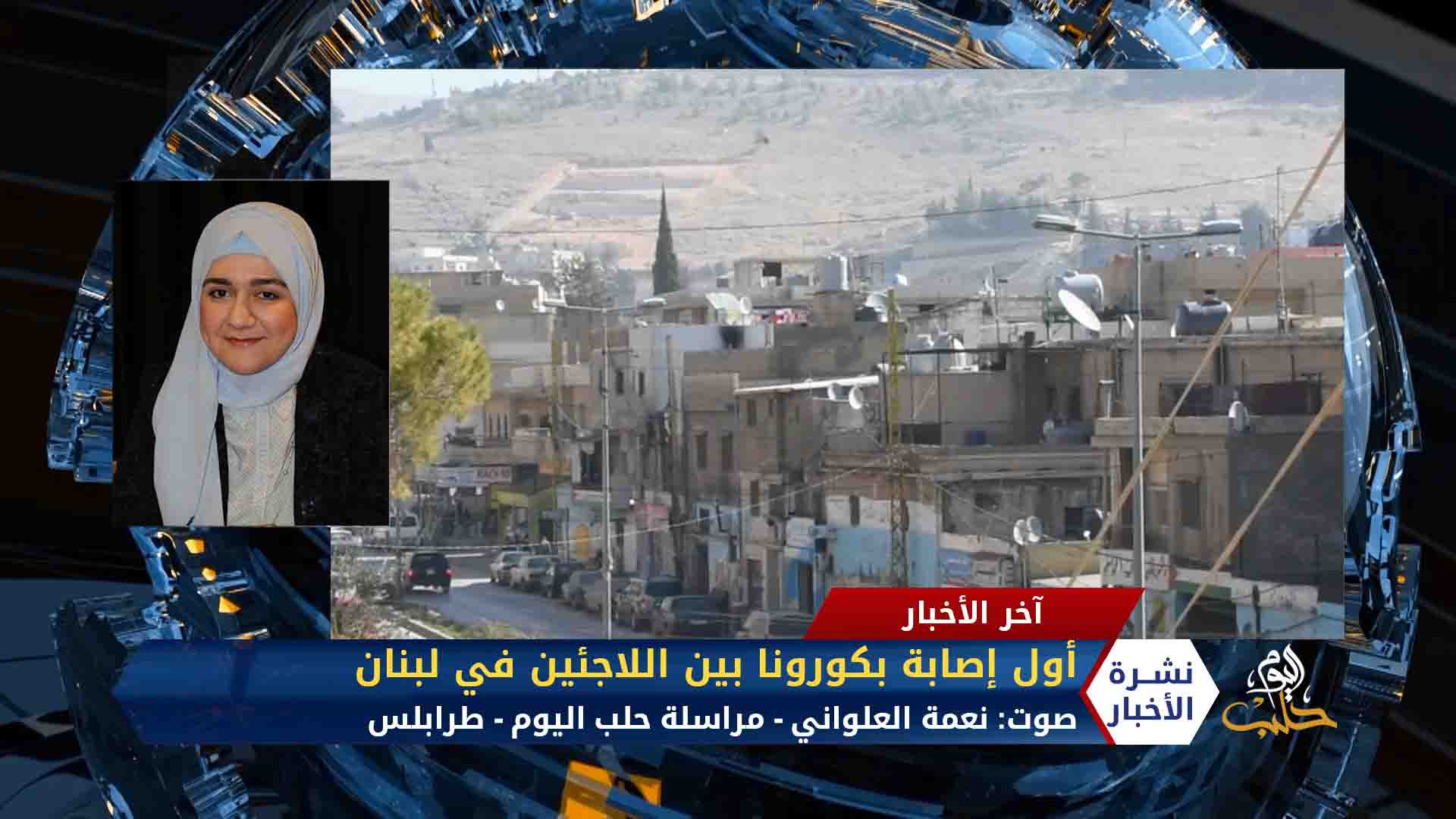 مداخلة نعمة العلواني – رصد أول إصابة بكورونا بين اللاجئين في لبنان