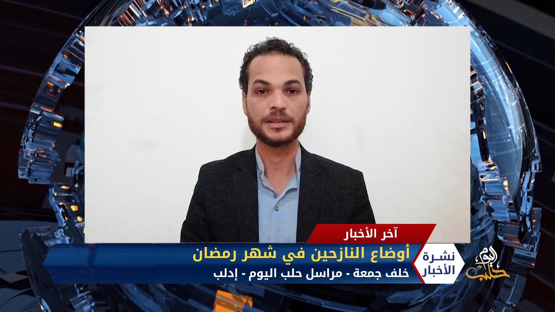 مداخلة خلف جمعة – أوضاع النازحين في شهر رمضان