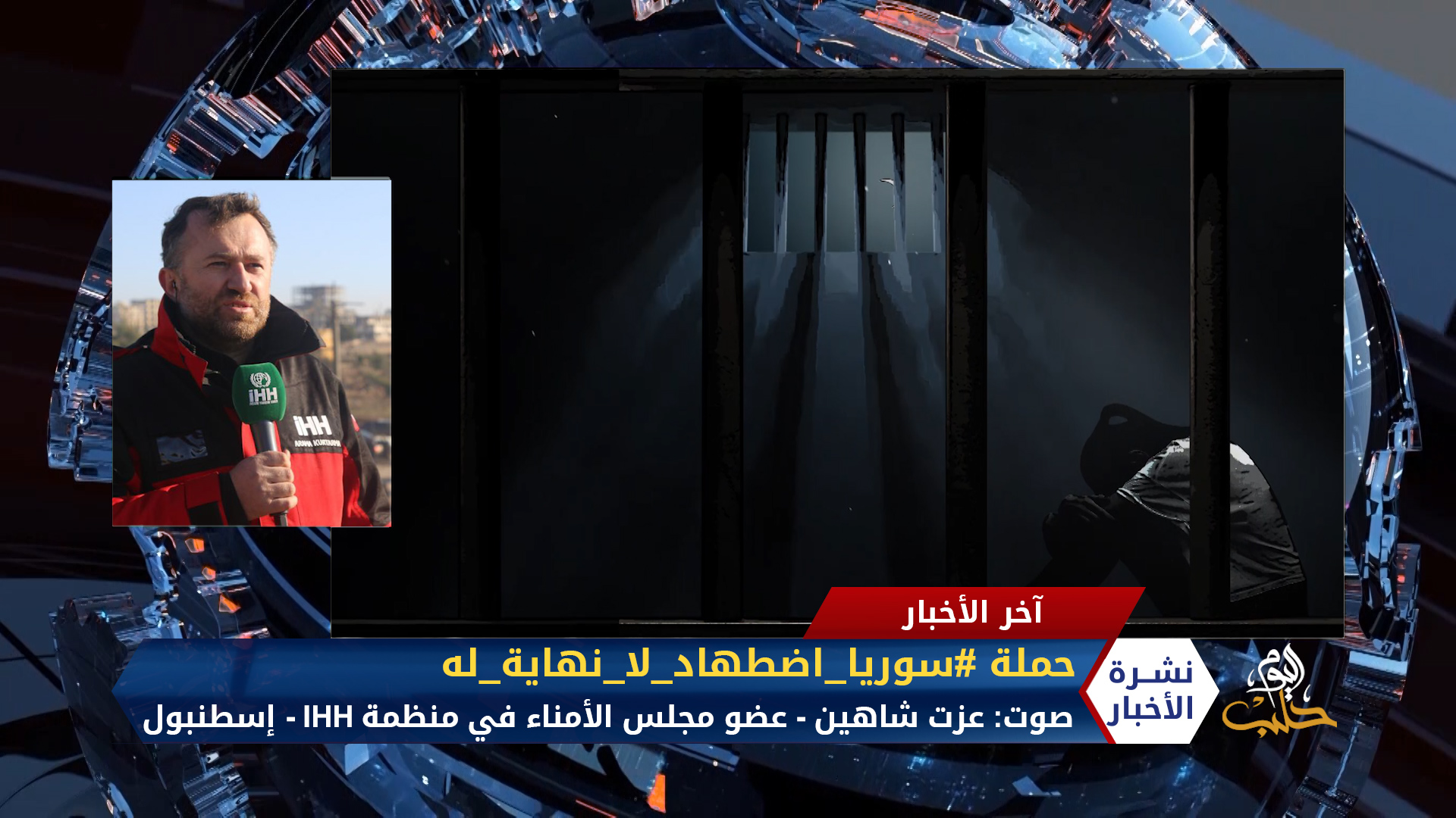 مداخلة عزت شاهين – منظمة IHH التركية تطلق حملة #سوريا_اضطهاد_لا_نهاية_له‬