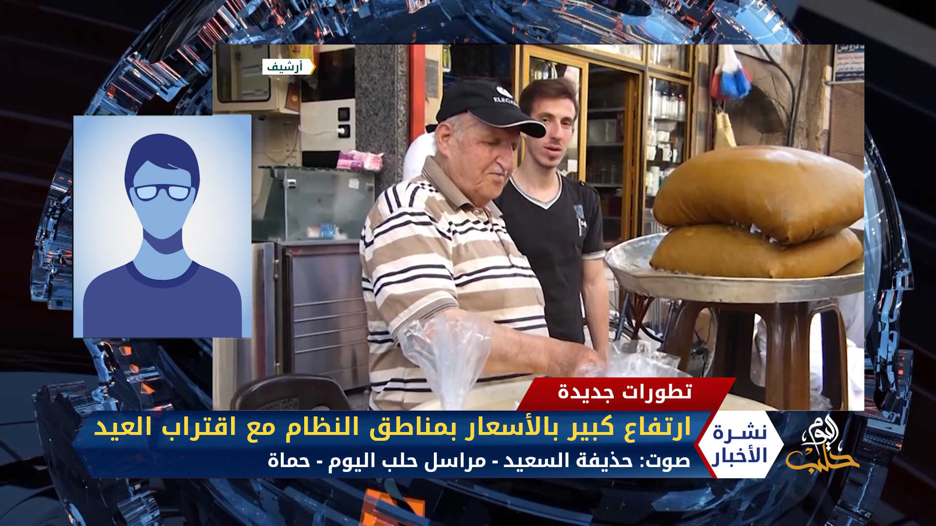 مراسل حلب اليوم حذيفة السعيد – ارتفاع كبير في الأسعار بمناطق النظام مع اقتراب العيد