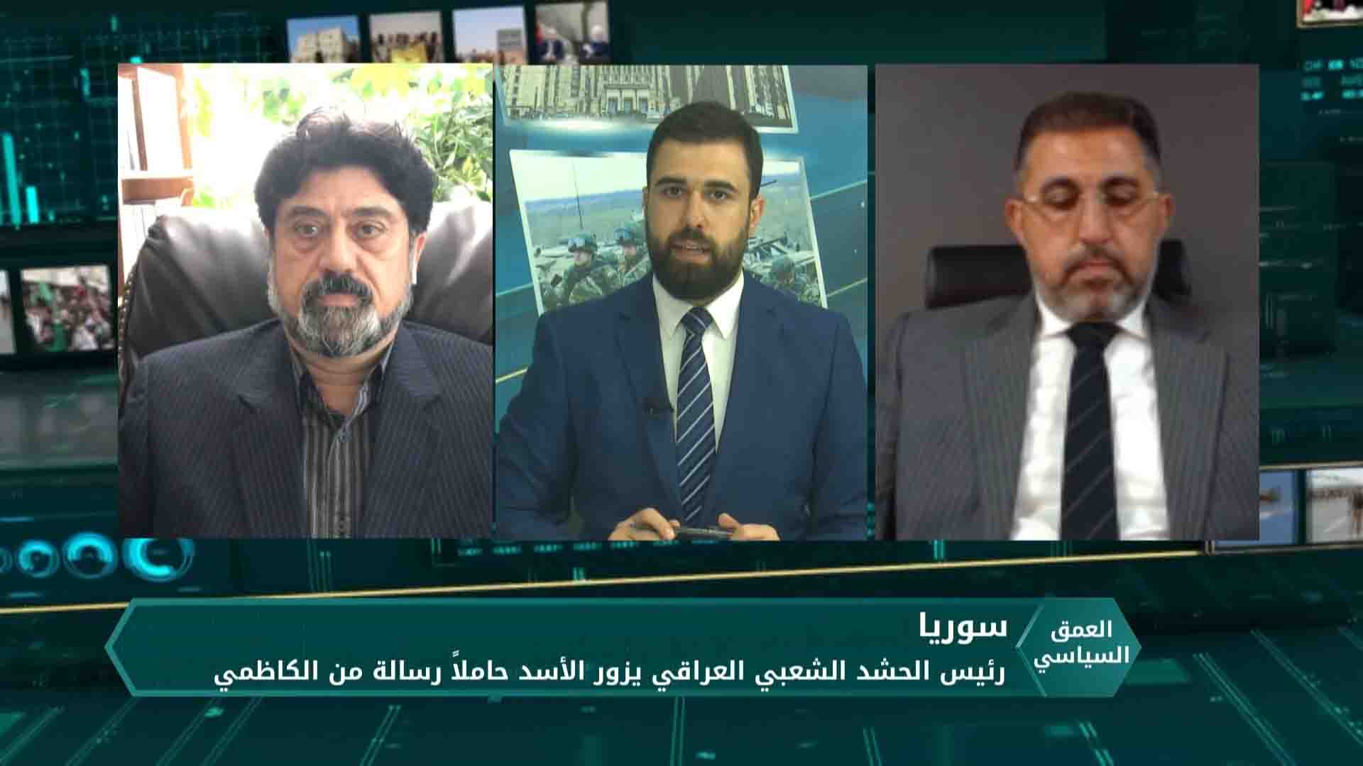 العمق السياسي  – مليشيات الحشد الشعبي العراقي تصل إلى الجبهات في إدلب تزامناً مع زيارة رئيسها للقاء الأسد
