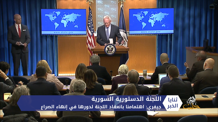 تزامنا مع انطلاق اجتماعات اللجنة الدستورية في جنيف..جيفري في تركيا لبحث الملف السوري