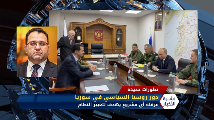 مداخلة د.ياسين نجار – روسيا دعمت نظام الأسد عسكرياً وفي المحافل الدولية