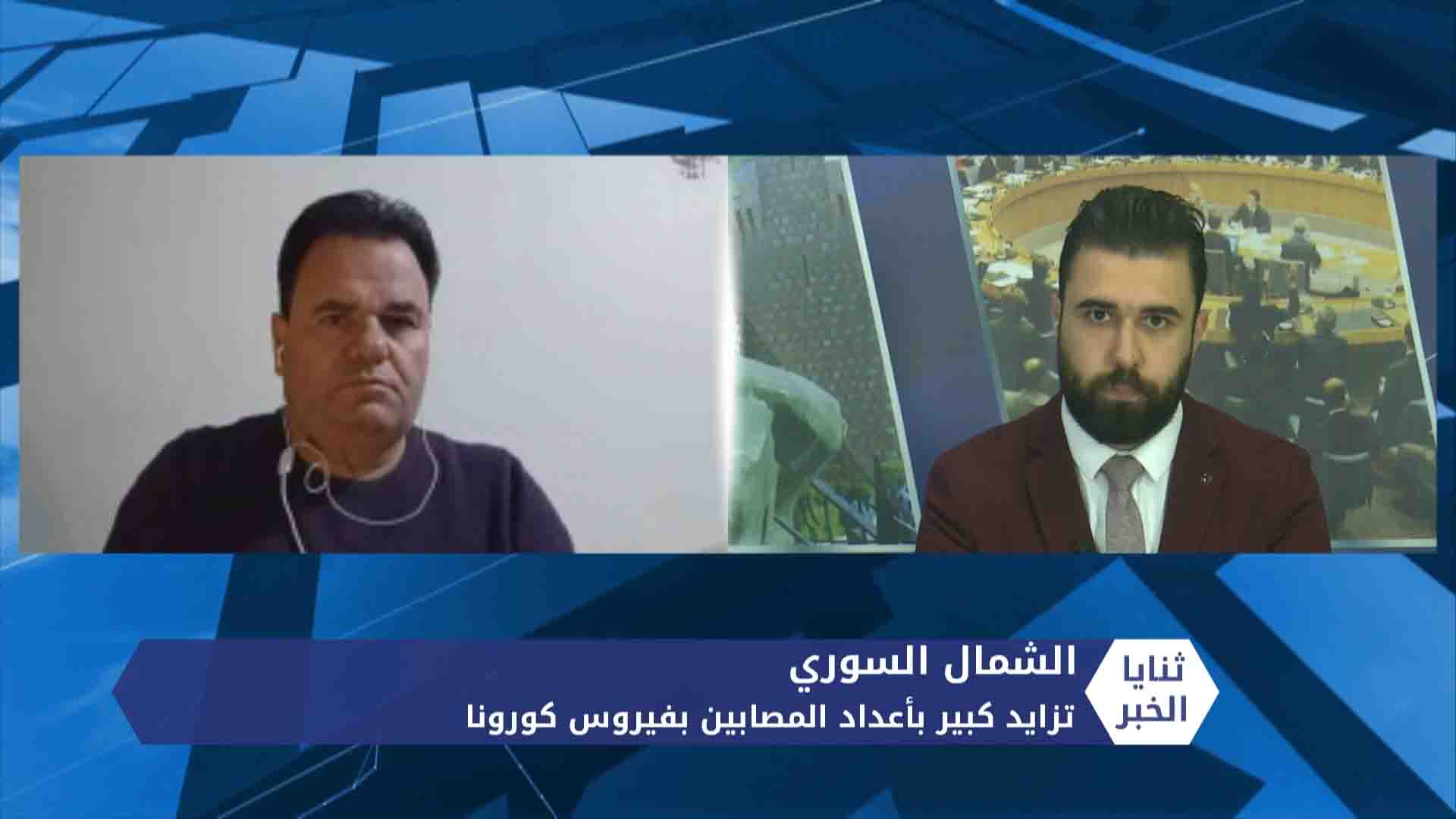 ثنايا الخبر: ازدياد بأعداد الإصابات بفيروس كورونا في الشمال السوري والقطاع الصحي على حافة الانهيار.