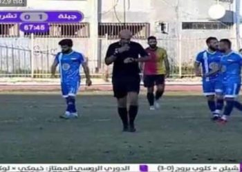 أحداث “مخجلة” في دوري كرة القدم لمناطق النظام.. ومتابعون يتهكمون