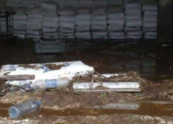 عاصفة مطرية تتسبب بخسارة ألف طن من الأسمدة في حمص