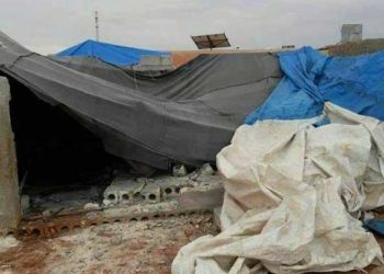 “منسقو الاستجابة”: عشرات المخيمات تضررت بسبب العاصفة المطرية شمالي غرب سوريا