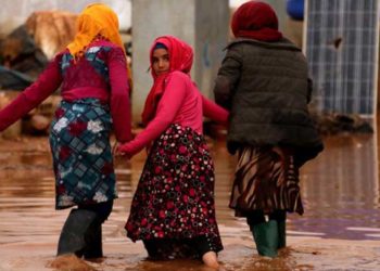 منسقو الاستجابة: الهطولات المطرية الأخيرة ألحقت الأضرار بـ 23 مخيماً