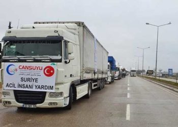 جمعيات تركية ترسل مساعدات إنسانية إلى إدلب