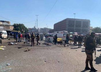 عشرات الضحايا بتفجير وسط عاصمة العراق بغداد