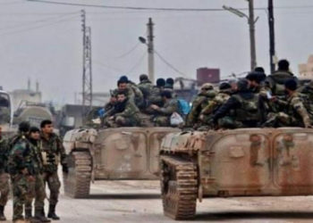 قوات الفرقة الرابعة التابعة للنظام تعزز تعزز مواقعها غربي درعا