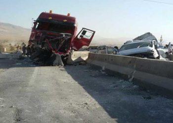 بحادث مروري.. إصابة لاعبي كرة قدم بكسور ورضوض على طريق دمشق