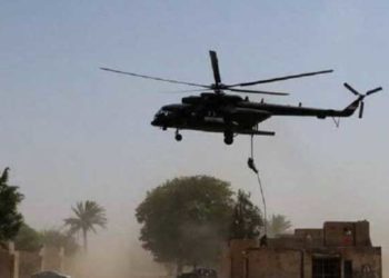 مروحية أمريكية تهبط اضطرارياً نتيجة “عطل ميكانيكي” في الحسكة