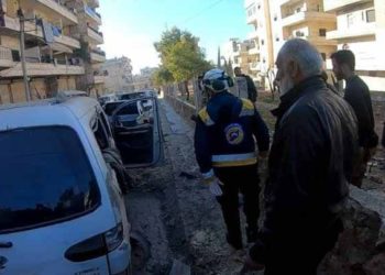 جرحى مدنيون بانفجار عبوة ناسفة في عفرين شمال حلب