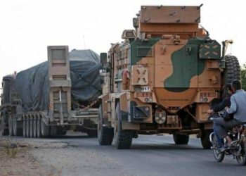 القوات التركية تنتشر على طريق إدلب – باب الهوى