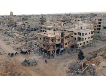 ريف دمشق.. حكومة النظام تهدم عدة منازل في داريا