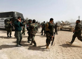 الميليشيات الإيرانية تدرب عناصرها على استخدام سلاح جديد في ريف دير الزور