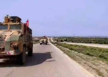 دورية تركية منفردة على طريق “حلب – اللاذقية”