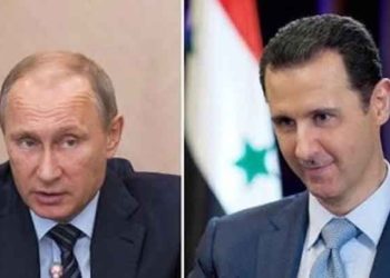 “بشار الأسد” يجري اتصالاً مع “فلاديمير بوتين”