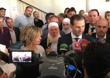 الأسد ينتخب نفسه في مدينة دوما المعقل الأكبر لمجازر الكيماوي