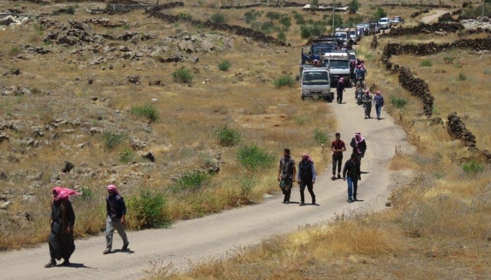 اتفاق يقضي بعودة الأهالي إلى عدة قرى في منطقة اللجاة شرقي درعا