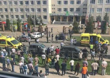11 قتيلاً في حادثة إطلاق نار داخل إحدى مدارس روسيا