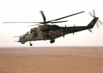 بعد هجوم لتنظيم الدولة.. مروحيات روسية تبدأ حملة تمشيط قرب مناجم الفوسفات شرق حمص