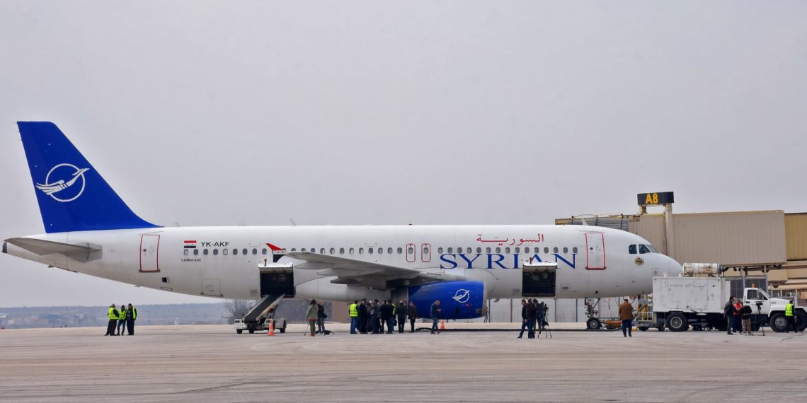 مطار حلب يعلن فتح خط شحن جوي بين مدينتي حلب وبيروت