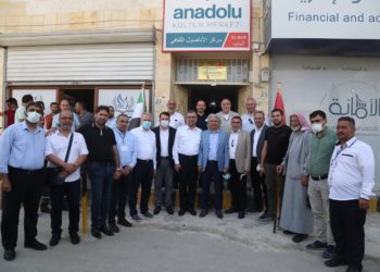 مسؤولون أتراك وسوريون يفتتحون مركزاً ثقافياً في مدينة الباب “صور”