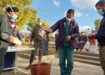 منشورات ورقية تتعود بمحاسبة مروجي المخدرات في درعا