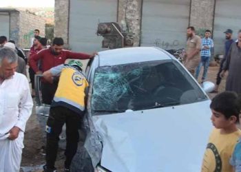 جرحى مدنيون بحادث سير في ريف حلب