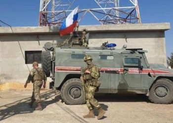 القوات الروسية تنشأ نقطة عسكرية في ريف الرقة