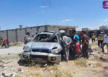 جرحى مدنيون بانفجار عبوة ناسفة في جرابلس شرق حلب