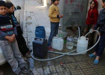 ريف دمشق.. أهالي جرمانا يحتجون على أزمة المياه في مدينتهم